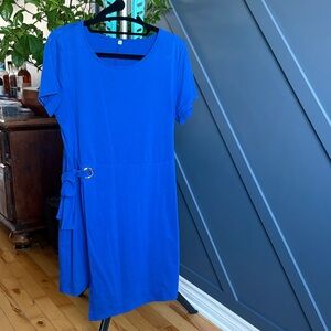 Chic Cobalt Blue Mini Dress